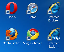 browser border icon